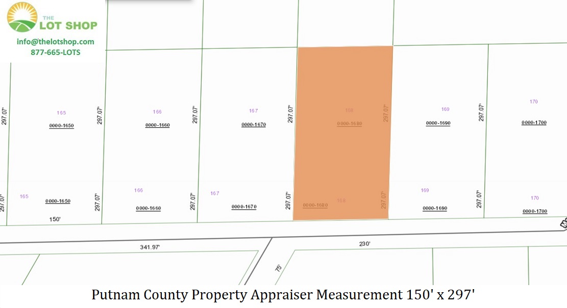 Lot For Sale LAKE MARGARET UNIT 1 Putnam FL 1.020 acres, Electric